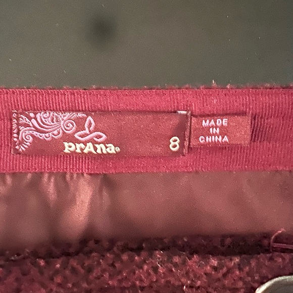 Prana Nicky wool blend mini skirt 8 - Picture 8 of 9